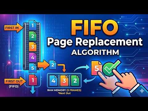 FIFO Page Replacement Explained | Page Replacement Algorithms in OS