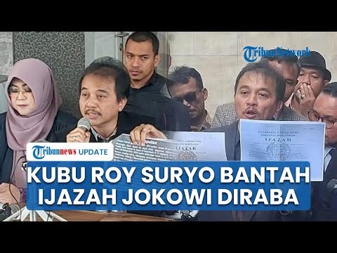 Kubu Roy Suryo Sebut Lawyer Eggi Sudjana Menyesatkan: Ijazah Jokowi Tidak Boleh Diraba