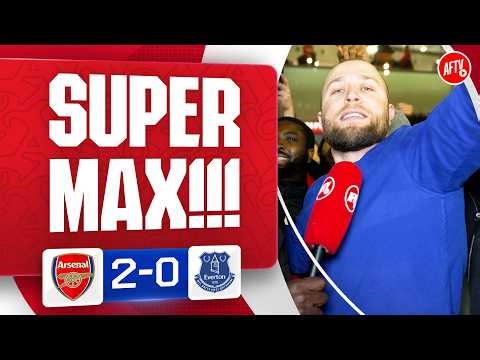 SUPER MAX!!! @goonerztherapy | Arsenal 2-0 Everton