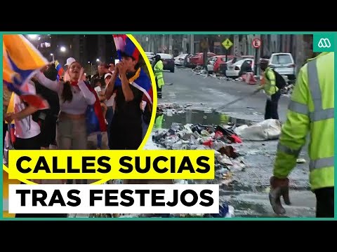 El día después de la captura de Maduro: Así están las calles de Santiago tras festejos