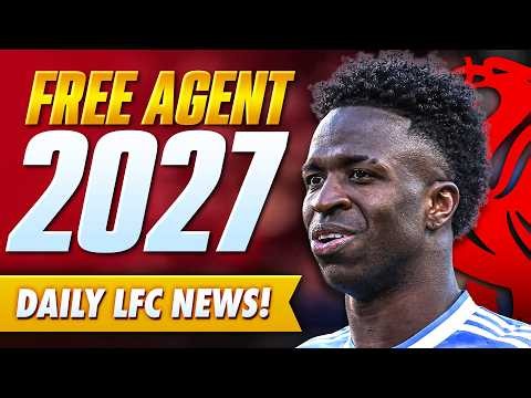 SURELY NOT?! Vinicius Junior To Liverpool On A FREE Transfer? | Transfer News Update