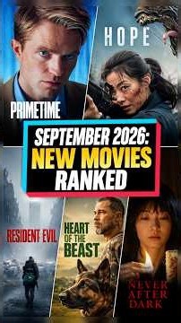Ranking Every Movie I Watched in September 2026 | WORST to BEST