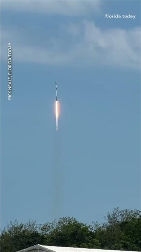 SpaceX launches Falcon 9 rocket from Cape Canaveral Space Force Station