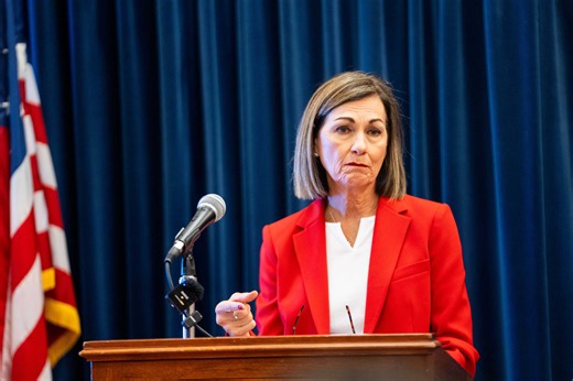 Kim Reynolds says 'nope' to revealing more on IPERS officials' exit