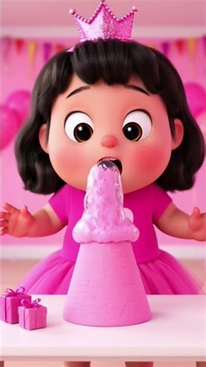 BOOM! 🎊 Pink Foam EXPLOSION! Party Magic!