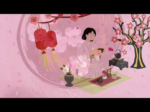 Japanese cherry blossom season