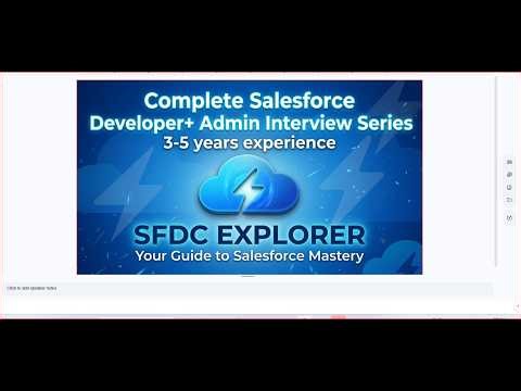 Salesforce Developer And Admin interview questions and answers || 2026