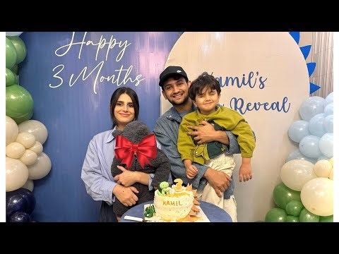 Finally Kamil face revealed 😍❤️ | whole family reactions🤩