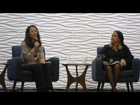 Alaska Democrat Senate candidate becomes emotional at forum