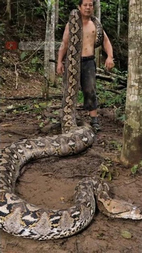 THE LONGEST PYTHON IN THE WORLD