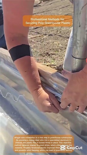 Enhancing Greenhouse Durability with Spring Wire Systems