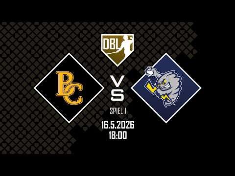 Live 🔴 Deutsche Baseball Liga: Bonn Capitals vs. Hünstetten STORM - Spiel 1