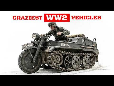Ranking Every Weird WW2 Vehicle — From Useless to Terrifying