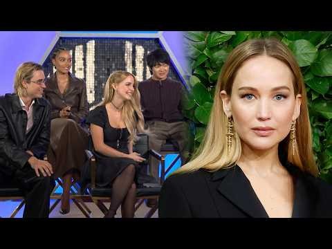 Jennifer Lawrence Playfully TROLLS New Hunger Games Cast