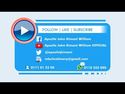 Jehovah Rapha || Apostle John Kimani William