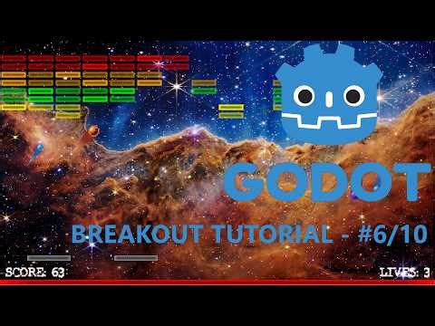 Godot 4 Beginner Tutorial - Breakout #6/10 - Debugging Paddle Power Ups