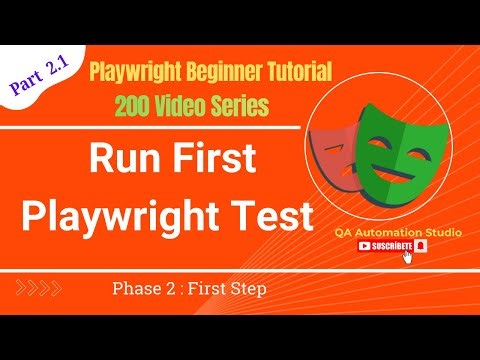 Playwright Tutorial 2.1 | Run Your First Playwright Test Step by Step (Beginner Friendly)#playwright