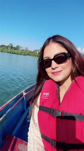 Brianna's First Visit to Pokhara: Boating on Shweta Lake ❤️