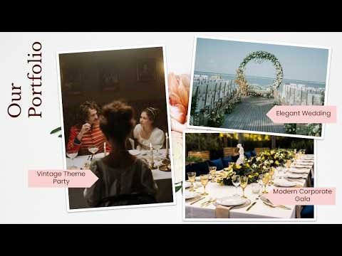 PowerPoint Event Planning Portfolio Template Course | Part 7 - The Portfolio Slide