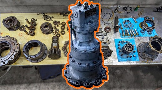 Understanding the Hitachi EX120-2 Swing Device Rebuild