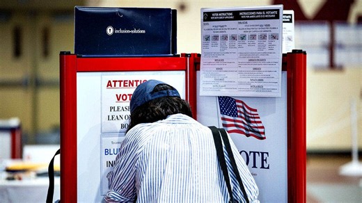 Jonathan Karl challenges Mark Warner over Virginia voter ID requirements