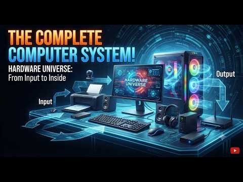 Complete Computer Hardware Explained | All Computer Parts & Connected Devices in One Video