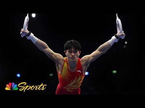 Lan Xingyu soars to still rings gold at World Gymnastics Championships