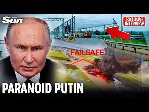 Paranoid Putin ramps up security as he fears repeat of Ukraine’s Spiderweb attack