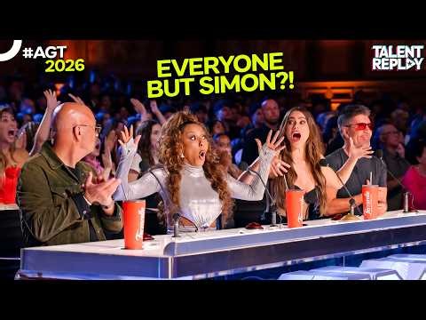 Cirque Du Soleil Star Performs A Jaw-Dropping Act... Simon Cowell Says NO?! | AGT 2026 [4K]