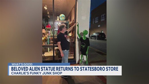 Statesboro alien returned following robbery