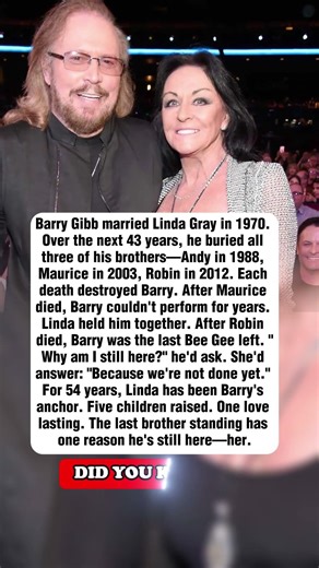 The Woman Who Saved Barry Gibb