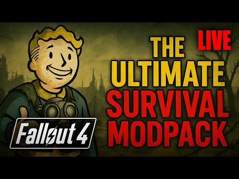 ☢️Fallout 4 PERMADEATH Hardcore Survival Modpack | 1000+ Mods | RTX 5090