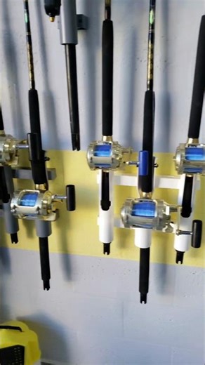 interior design with Rod-Runner 🎨 Mounts perfect for rod storage at home or on the go! #fishing #fyp