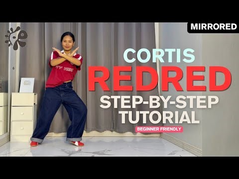 CORTIS (코르티스) 'REDRED' STEP BY STEP Dance Tutorial Chorus 1 & 2 (Explained) | Beginner Friendly