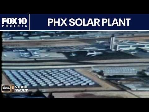 Airport solar power plant proposed | Video Vault | FOX 10 Phoenix