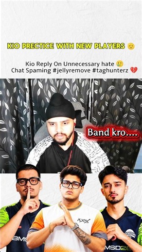 Kio Sad 😢 Reply On Unnecessary hate jelly Remove 🥲💔 #jonathangaming #tagjonathan #jonathanlive