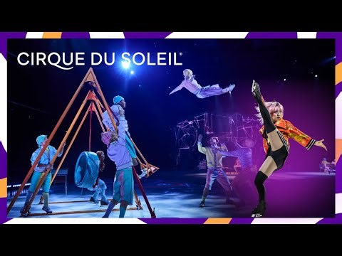 Ice Skating Fun with CRYSTAL & AXEL ⛸️🌨️ | Cirque du Soleil