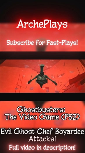 EVIL GHOST CHEF BOYARDEE ATTACKS!🧑‍🍳👻🔪 | Ghostbusters: The Video Game (PS2) #fastpaced #fastplays