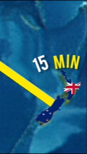 13,000 KM IN 15 MINUTES?! 🤯 INDIA to NEW ZEALAND Hyper-Travel Explained #youtubeshorts #india