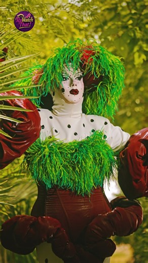 "Estrella's Dragon Fruit Couture" #dragrace #allstars #downunder #canadasdragrace #rupaulsdragrace