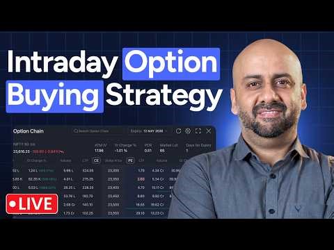 🔴 Live | Intraday Option Buying Setup With Himanshu Arora