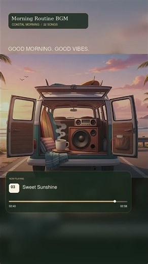 今日を最高にする朝の洋楽プレイリスト☕️✨ #shorts #MorningVibes