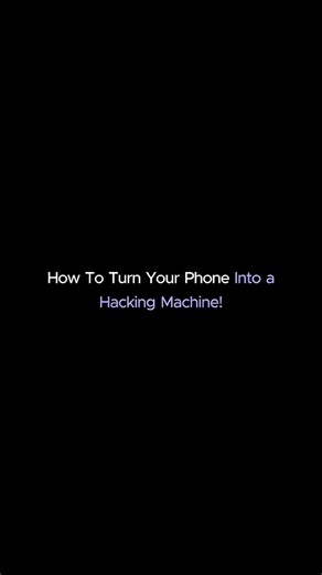 Your Phone Is a Hacking Machine 😱 (Here’s How) #hackprotech #hackr #hackster