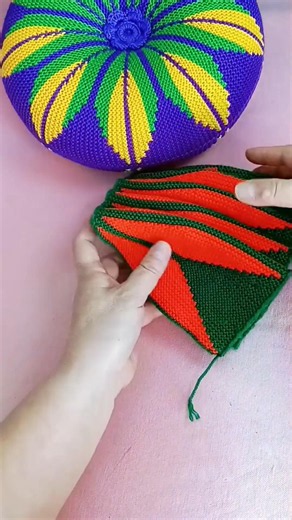 Stop Knitting Round Cushions Wrong! Try This 3D Flower Pattern