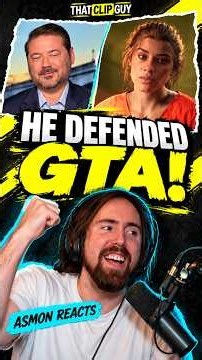 The GTA Answer This TV Host Didn't Expect | Asmongold Reacts