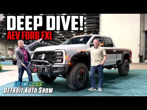 THIS Is the Off-Road Truck You've Been Asking For: Meet the AEV FXL Ford Super Duty!