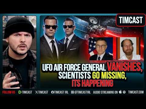UFO Scientists, Air Force General MISSING, Scientists Killed, Something DARK Has Begun