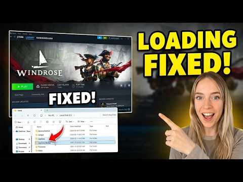 Fix Windrose Not Loading | Stuck On Loading | Infinite Loading Screen On PC (Windows 11/10)