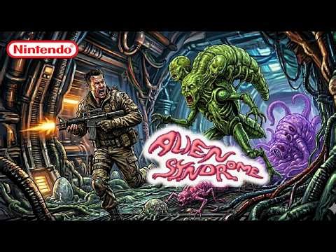 Alien Syndrome – Retro Horror Before It Was Cool! NES🔥