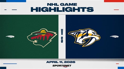 NHL Highlights | Wild vs. Predators - April 11, 2026
